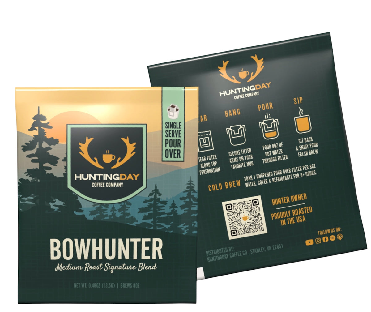 Bowhunter 8 CT Single Serve Pour Over